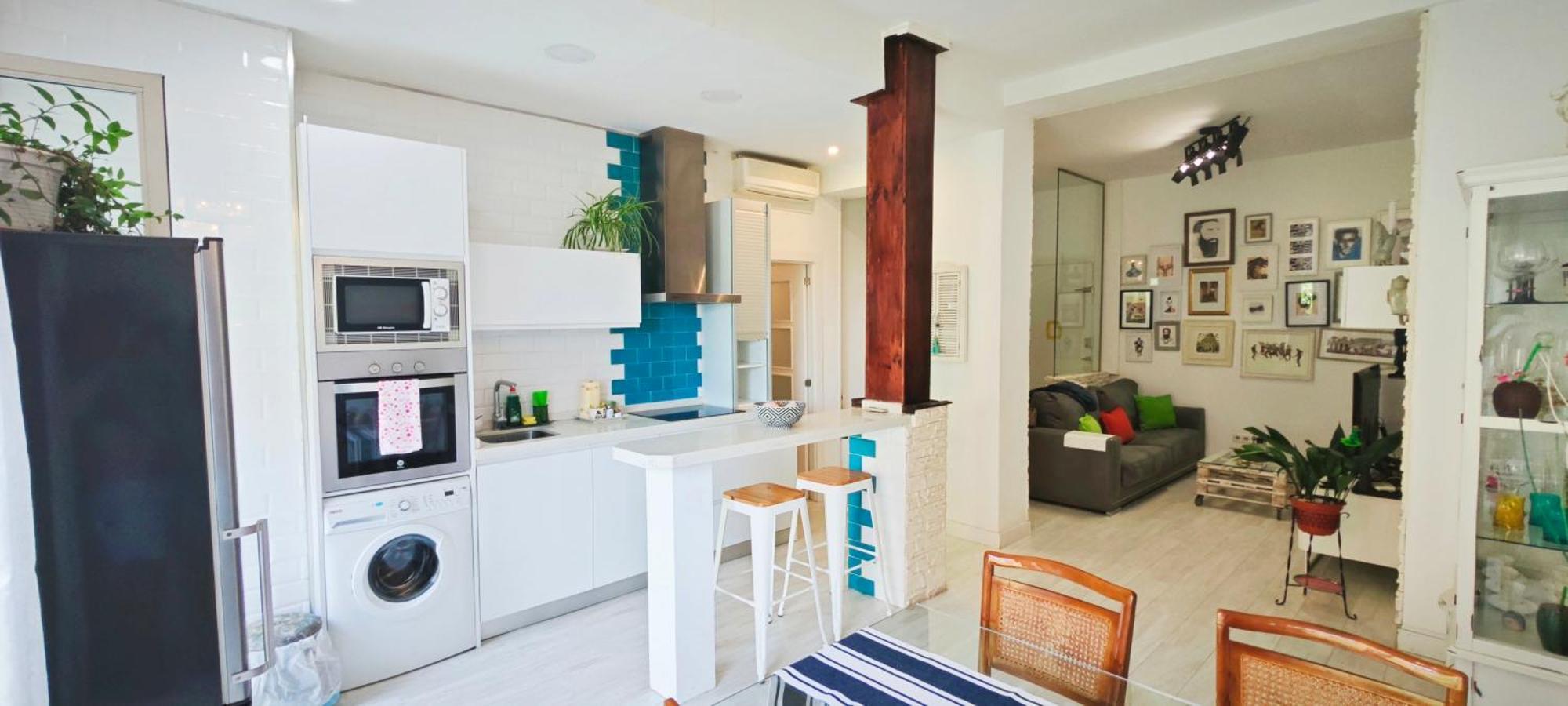 Luminoso Apartamento De Diseno En Paseo Imperial Madrid Luaran gambar